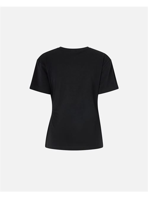 t-shirt con drappeggio e dettaglio dorato Pinko | 106455 A35DZ99